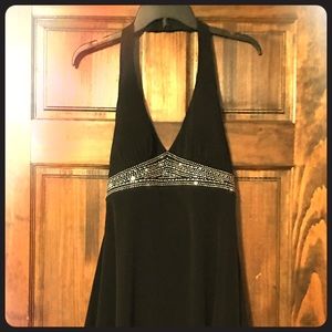 A dress my daughter got for homecoming.